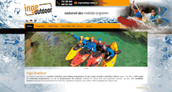 Desktop Screenshot of inge-outdoor.cz