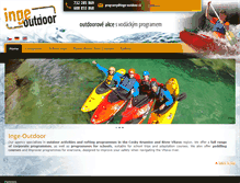 Tablet Screenshot of inge-outdoor.cz
